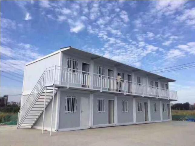 Completed two-storey modular accommodation project